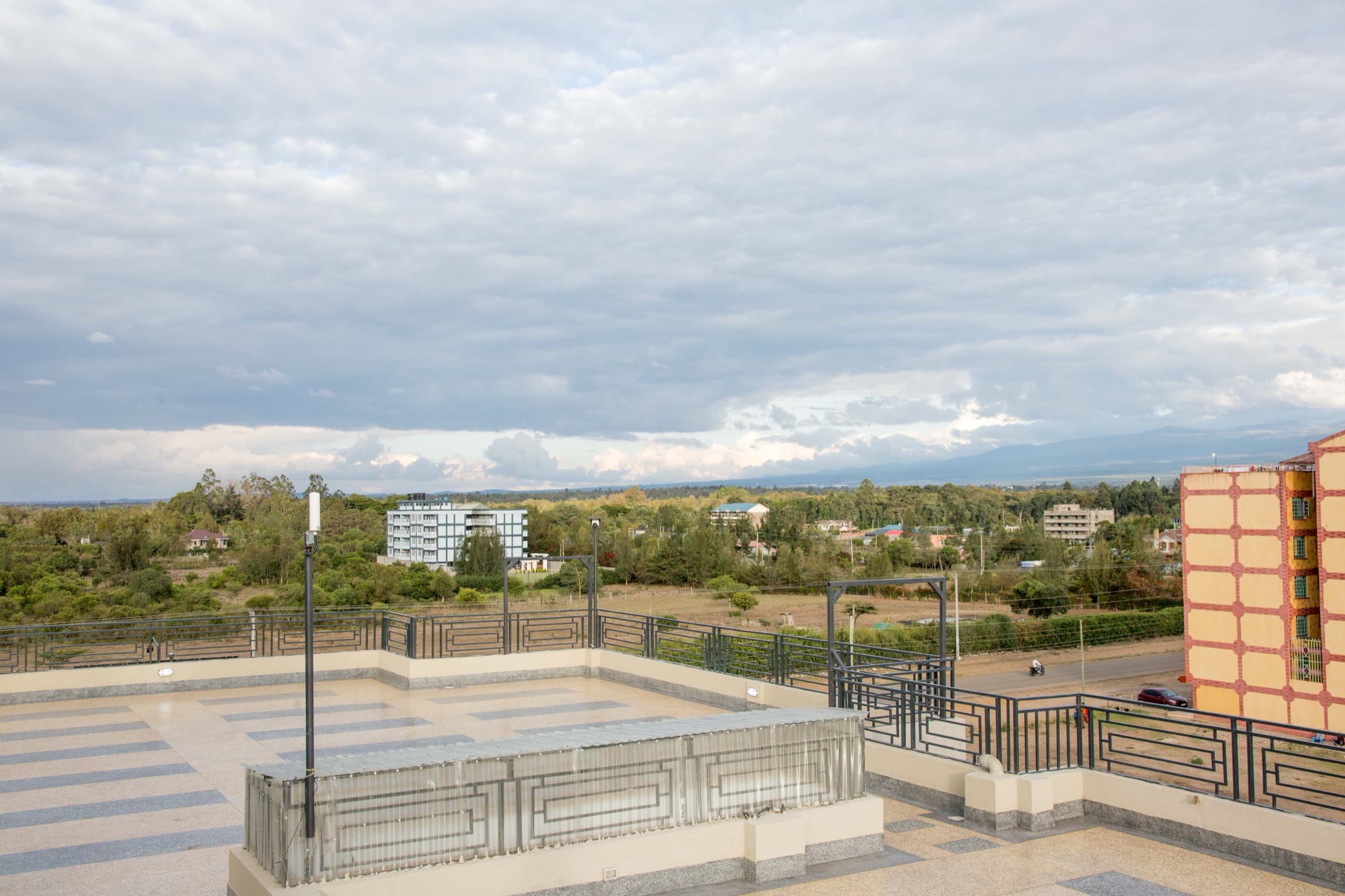 Rooftop terrace